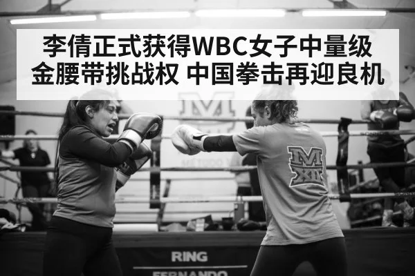 李倩正式获得WBC女子中量级金腰带挑战权 中国拳击再迎良机